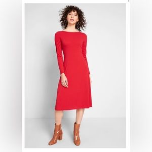 NWT Sweet Simplicity Long-Sleeved Dress by ModCloth